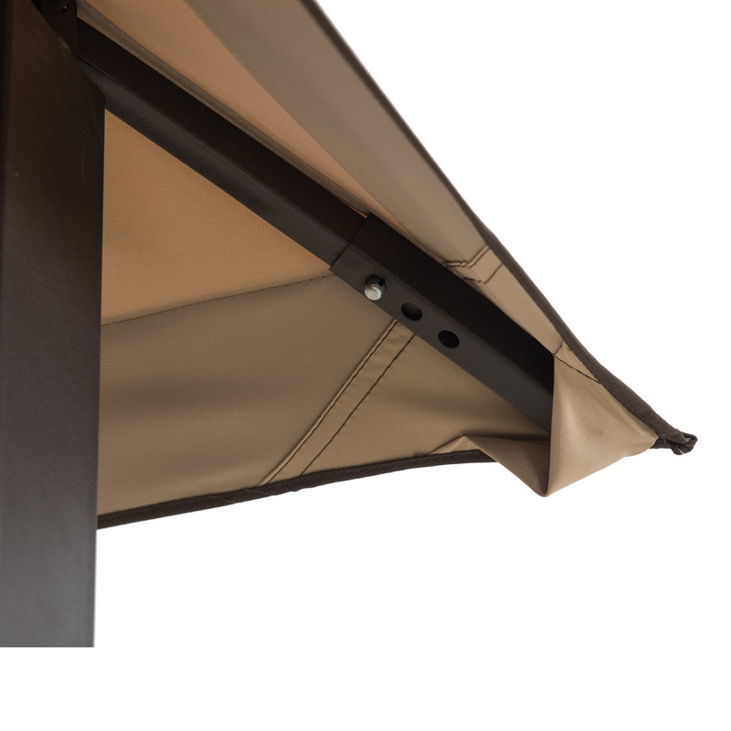 Sunjoy Moorehead 13 Ft. W x 11 Ft. D Steel Patio Gazebo & Reviews Wayfair